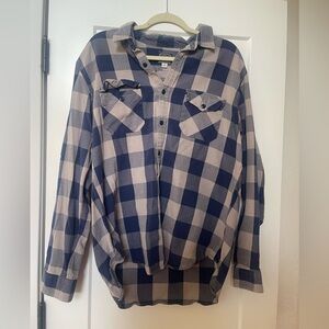 j.Crew men’s plaid button down shirt